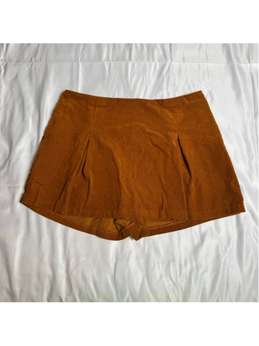 Women's Forever 21 Corduroy Skort Brown Size L